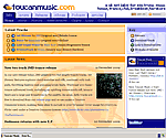 2007 Toucan Music website